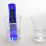 水替え用のRO水のTDS測定結果は42pmm