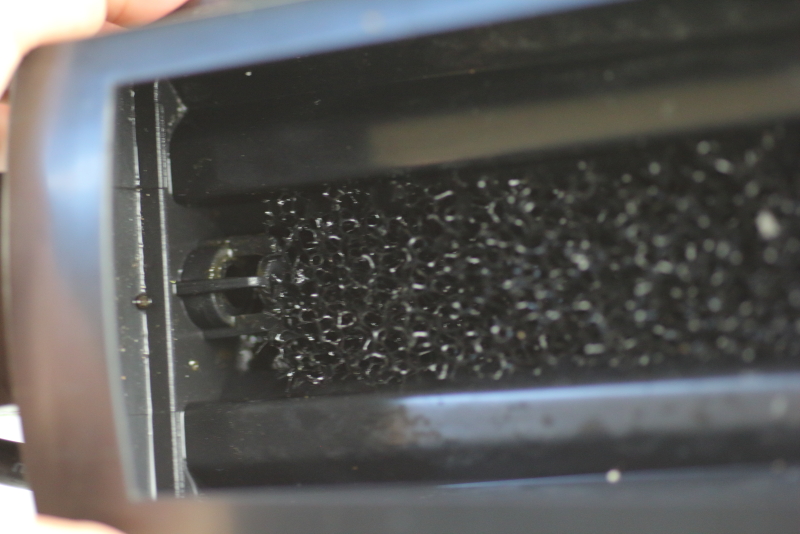 モーターの給水側の部分